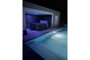 Livraison, installation et mise en eau d'un spa Galys luxe 5 places marbré en isère (38)